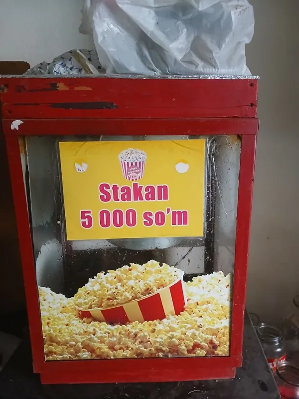 Popkorn aparag holati orta 2 ta qozoni bor 1