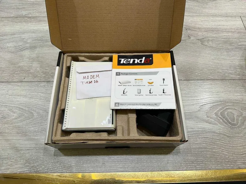 Tenda D840R ADSL2+ routeri sotiladi, ishlatilgan, yaxshi holatda 2 Tenda D840R ADSL2+ routeri sotiladi, ishlatilgan, yaxshi holatda 2