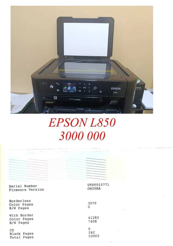 Epson L850 sotiladi xolati yaxshi. — фото 1