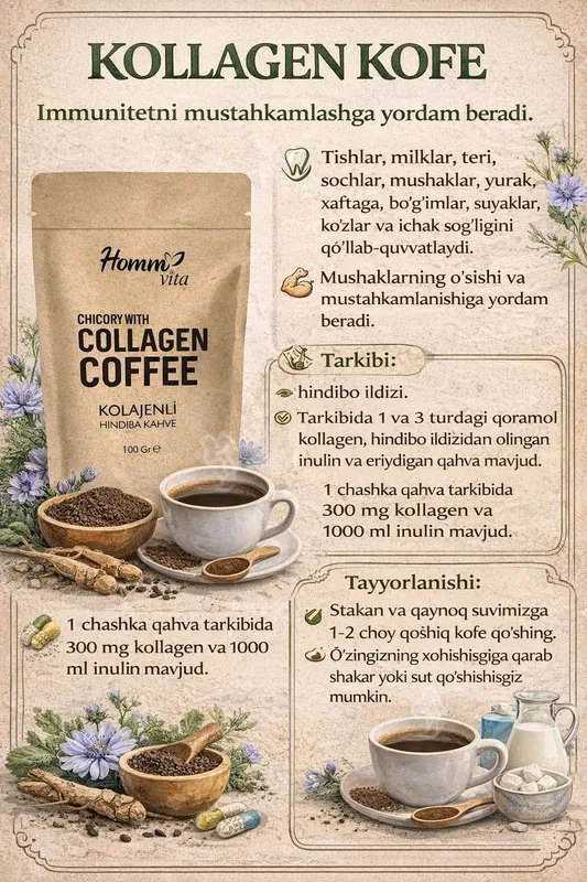 Hommlife kollagen kofe
