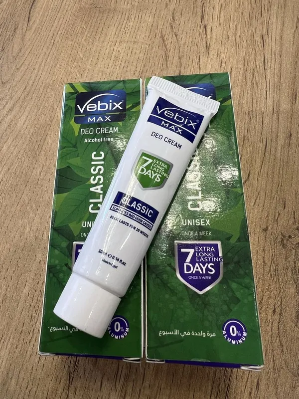 Vebix Max Deo Cream Classic, 10 мл — дезодорант-крем. 1