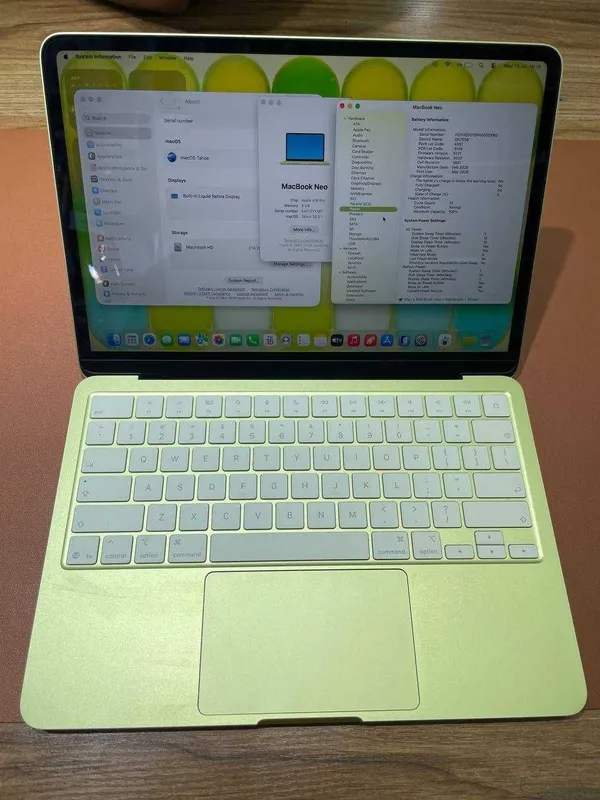 Macbook Neo 100% 13 sikl Citrus Srochnaga 2