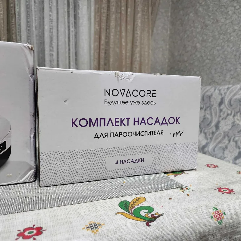 Пароочиститель novacor с комплектом насадок — фото 1