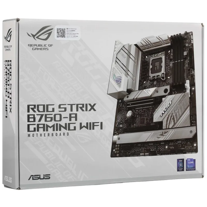 - Материнская плата MB Asus ROG Strix B760-A Gaming WiFi DDR5 3