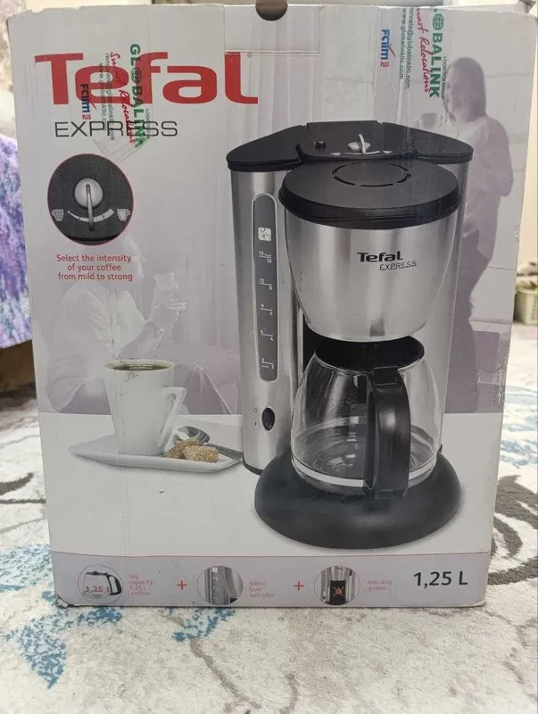 Кофеварка Tefal Express 1.25L | В коробке | Идеально для дома и офиса — фото 6