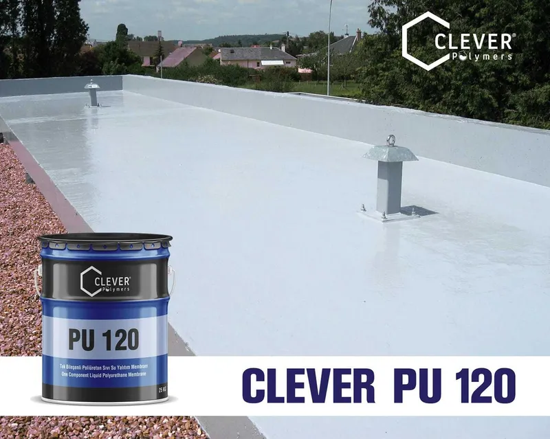 PU Base 120 Гидроизоляция Полиуретановая УФ-стойкая Clever Polymers — фото 1