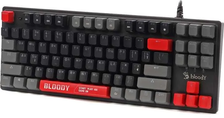 Игровая клавиатура Bloody S310N Energy Red-White игровая клавиатура+/ — фото 4