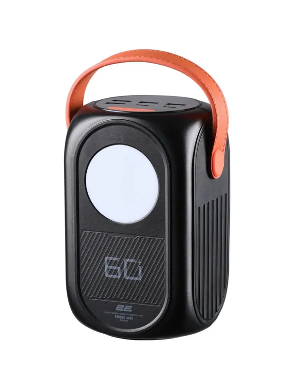 Power Bank 2E-PB6001PD-BLACK 60000 мАч для путешествий с фонариком — фото 2 Power Bank 2E-PB6001PD-BLACK 60000 мАч для путешествий с фонариком — фото 2