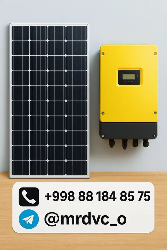 quyosh panel va invertorlar
