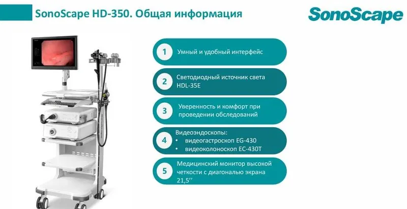 Гастроскоп Колоноскоп Бронхоскоп Гибкий эндоскоп ФГДС Стойка — фото 3