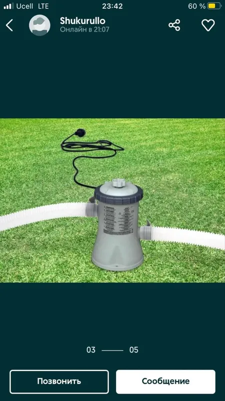 Фильтр Насос intex для бассейна Filtr nasos basseyn uchun — фото 5