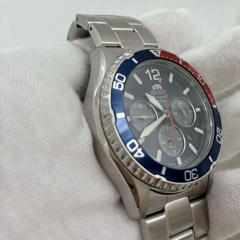 Orient mako xronografi Pepsi bezel RN-TX0201L 1 Orient mako xronografi Pepsi bezel RN-TX0201L 1