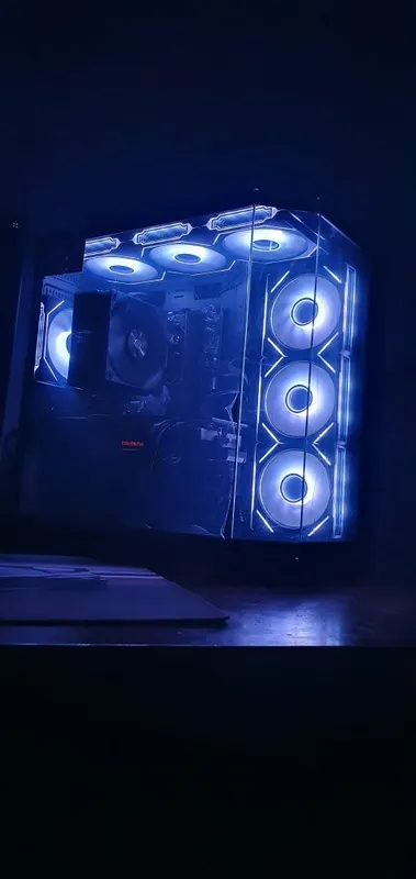Игровой компютер ryzen 5 7600x/ 16gb ddr5/ 512gb/ rtx2080/ 800w