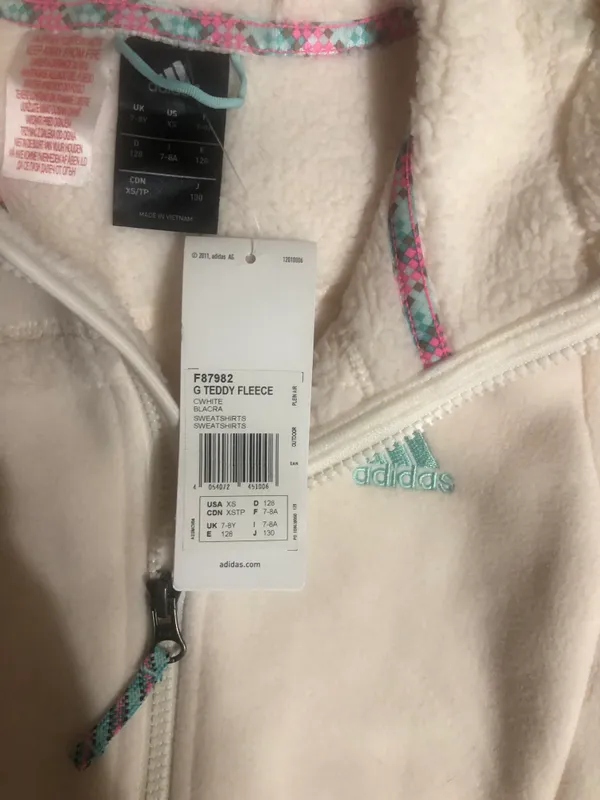 Новая толстовка Adidas на девочку 2