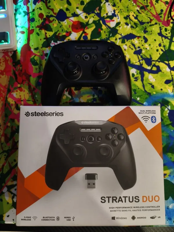 SteelSeries Stratus Duo — Wireless Gamepad 2 SteelSeries Stratus Duo — Wireless Gamepad 2