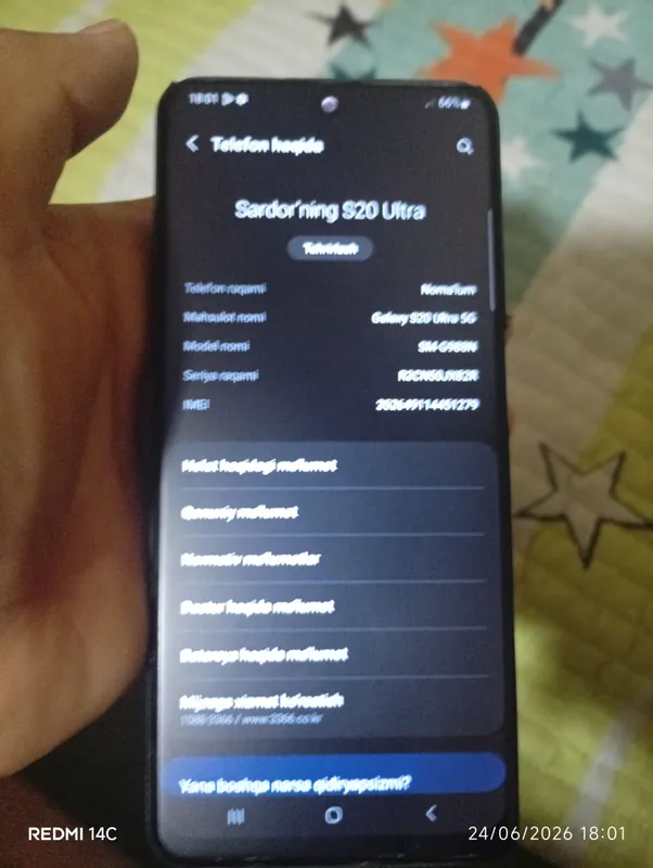 Telefon by narxi 1 million 700 ming telda gaplashamiz