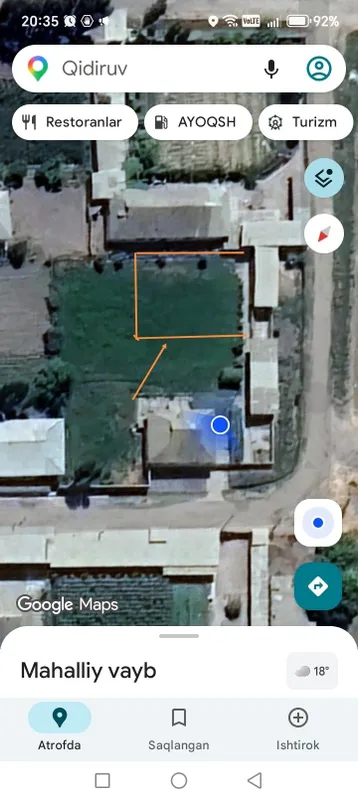 yer uchaskasi sotiladi, manzil: toshkent viloyati quyichirchiq tumani