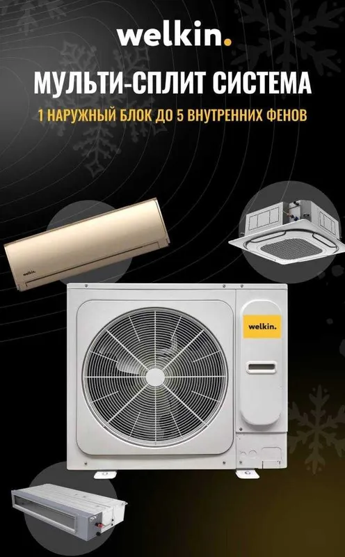 Кондиционер Midea - Мульти Сплит Система / INVERTER / Гарантия — фото 5