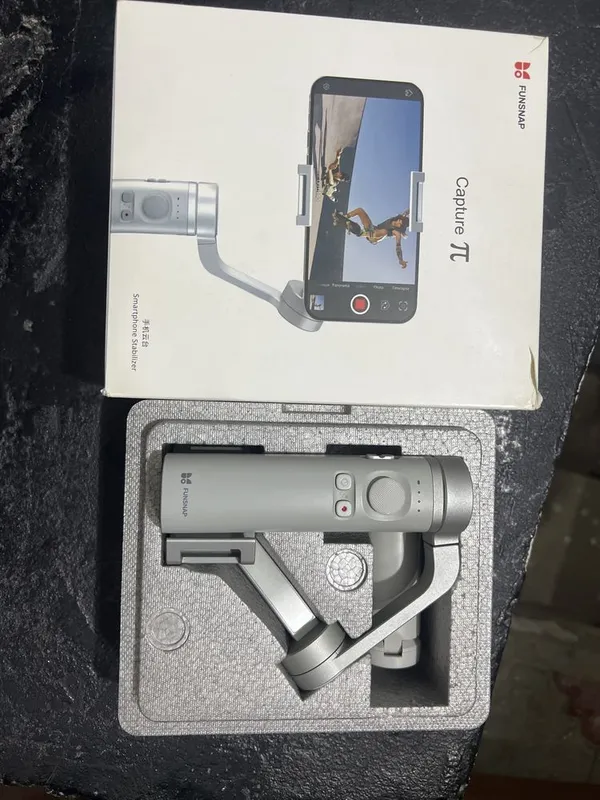 Стабилизатор Xiaomi Funsnap Capture Pi SE Handheld Stabilizer White — фото 1