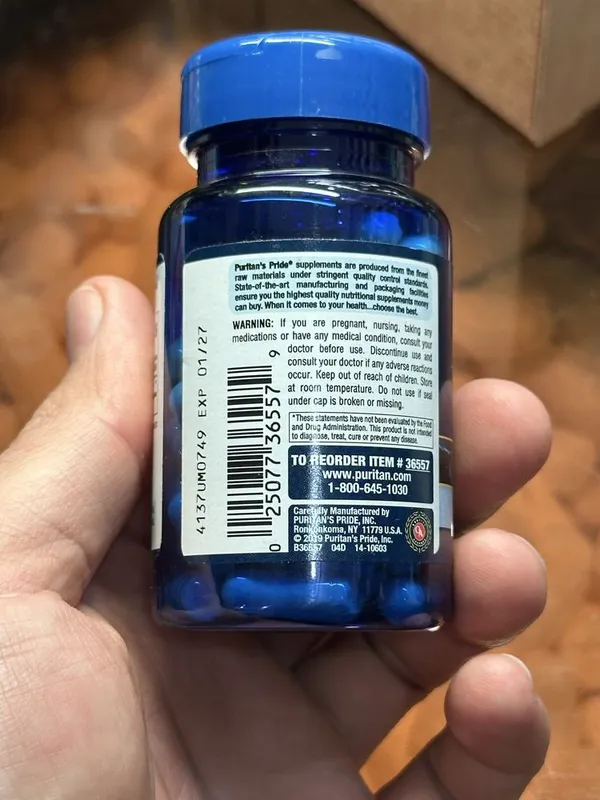 Puritan's Pride Alpha Lipoic Acid 300 mg 60 kapsula 3
