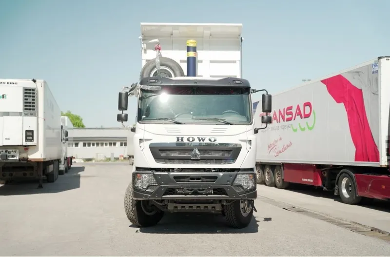 Автосамосвал Howo-T7S 8x4 - 32 т / 26 куб.м 2 Автосамосвал Howo-T7S 8x4 - 32 т / 26 куб.м 2