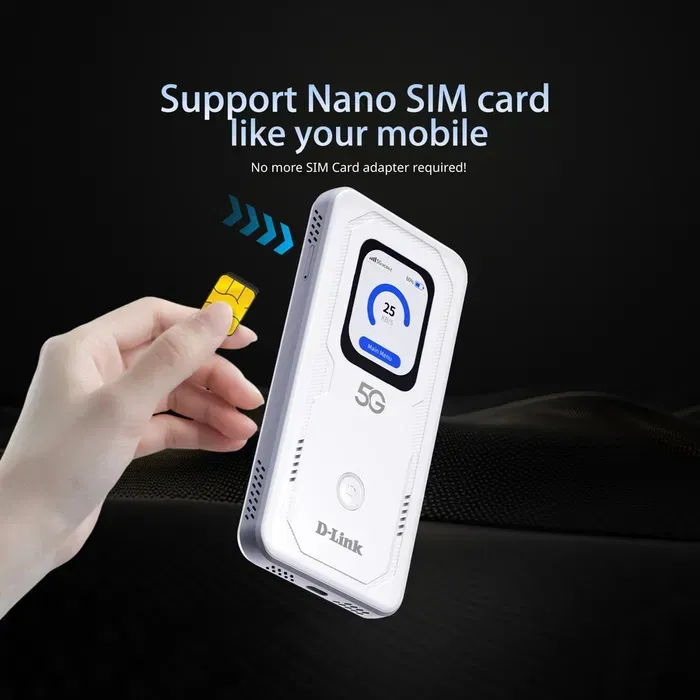 5G DLink DWR-500V Mobile modem WiFi 6 Router 3