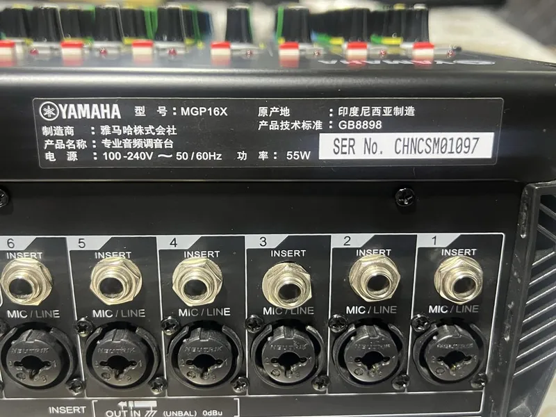 Yamaha MGP16X pult sotiladi 3