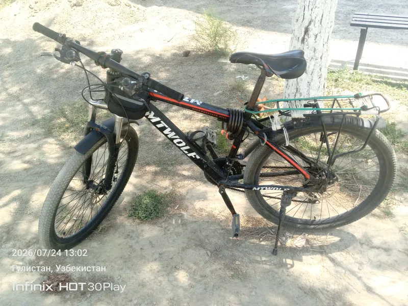 oddiy tezlikli velosiped, ishlatilgan MTWOLF, ma’lumot telefon orqali 2