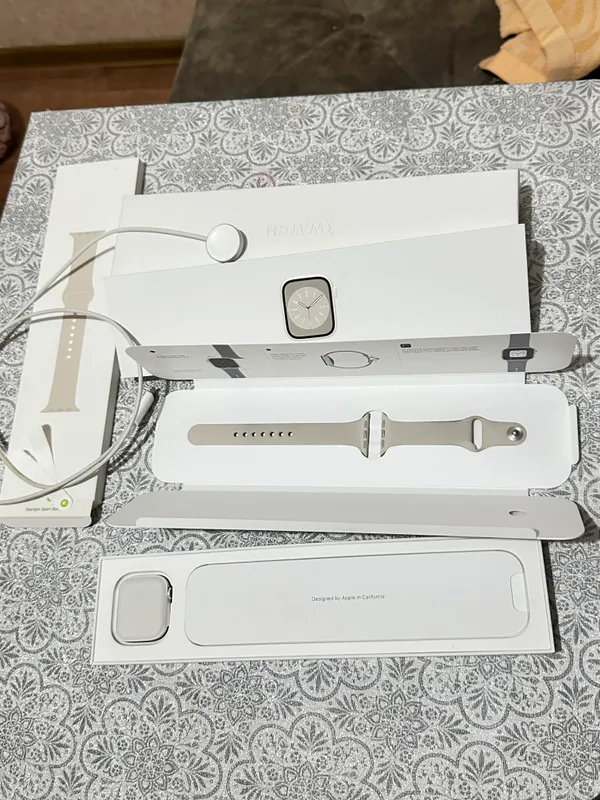 Apple Watch 8 Series 41 mm – Bej rang, yangidek! 5