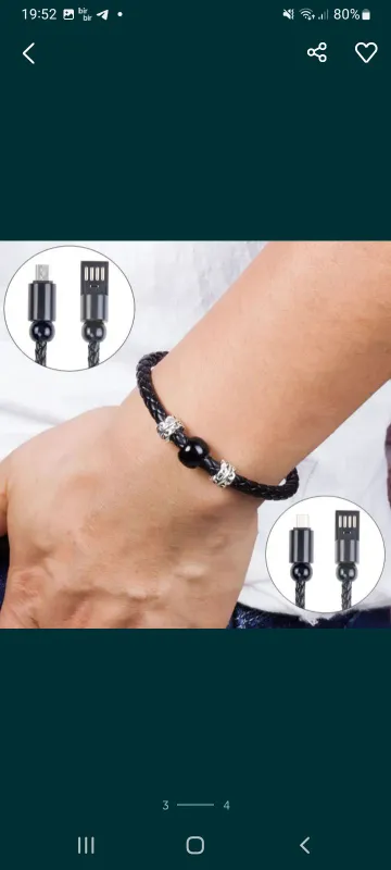USB- кабель - браслет 1 USB- кабель - браслет 1