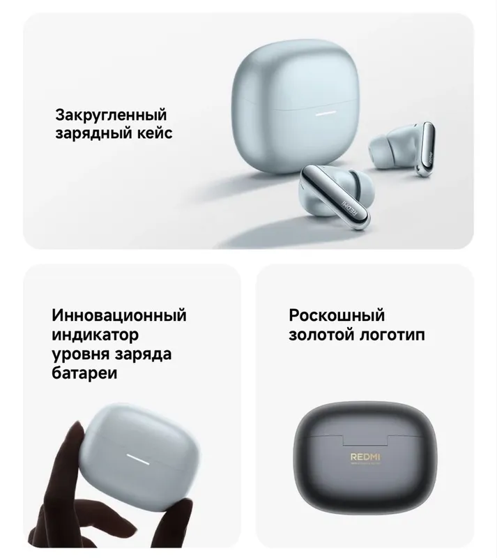 Наушники ! Новые Redmi Buds 8 Pro — фото 1