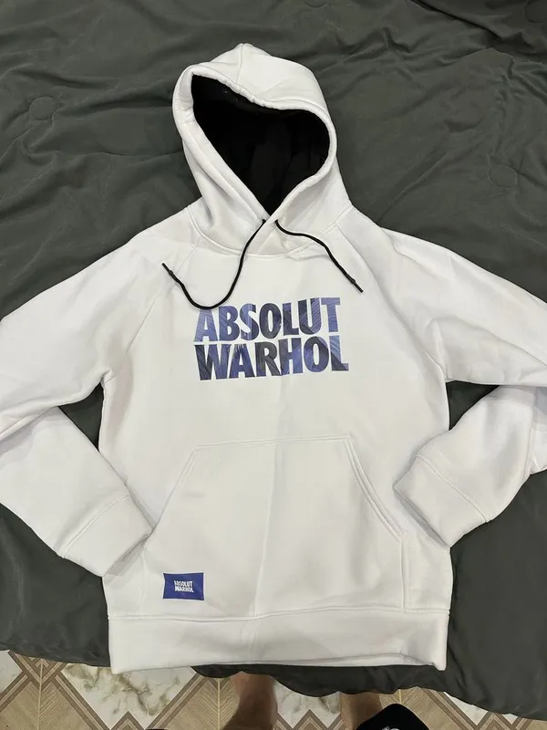 Белый худи absolut