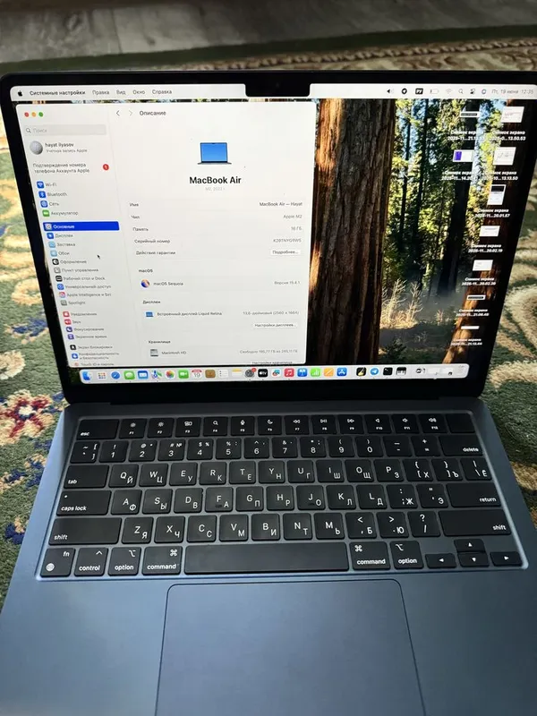 macbook air 13.6” A2681 16/256GB — фото 2