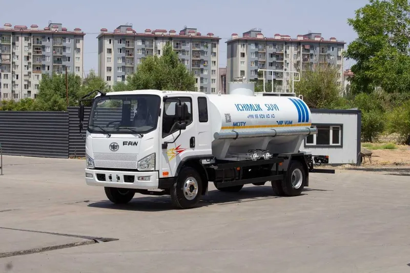Водовоз(Ичимлик суви) FAW Tiger V [6 м³] дизель — фото 1