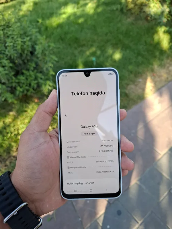 SAMSUNG A16 1 SAMSUNG A16 1