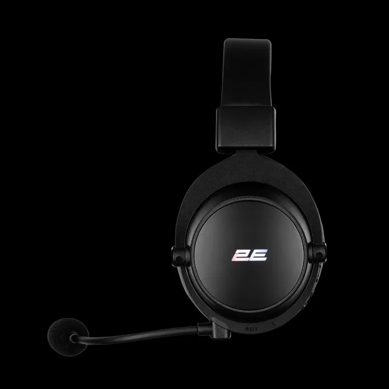O‘yin uchun garnitura 2E Gaming HG360 WL RGB Black O‘yin uchun garnit — фото 1