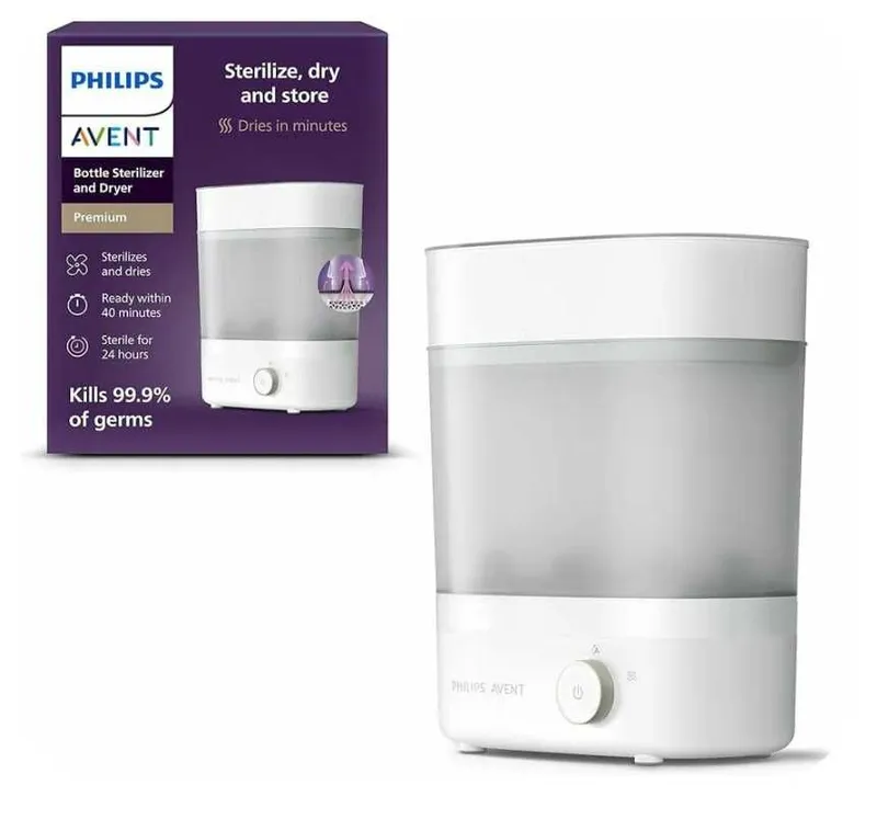 Стерилизатор и сушилка для детских бутылочек Philips Avent Premium — фото 2 Стерилизатор и сушилка для детских бутылочек Philips Avent Premium — фото 2