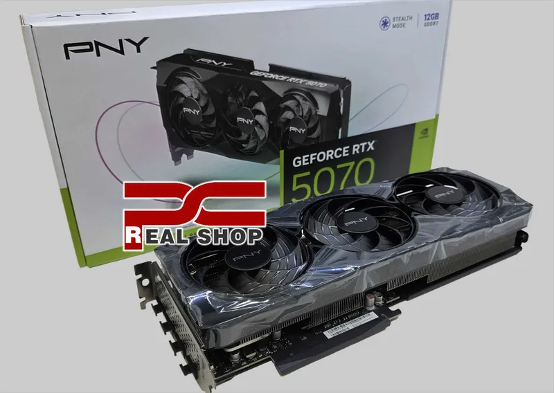 NEW! Гарантия 6 мес! PNY RTX 5070 12GB GDDR7 192BIT 2K/4K (PALIT) — фото 1