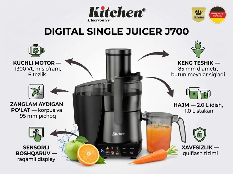 Соковыжималка Kitchen J700 1