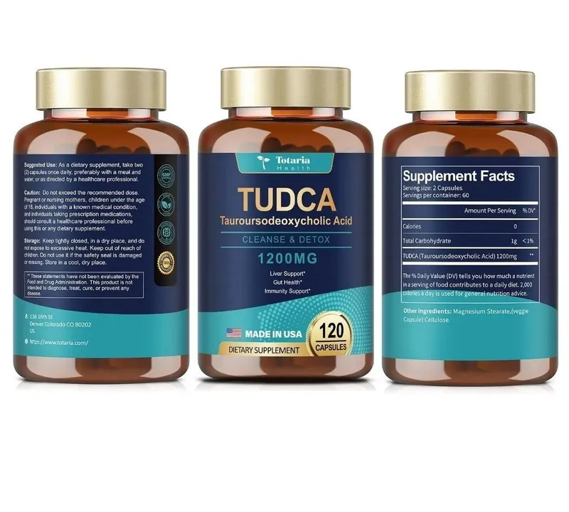 Tudca 2500 mg,tudka 1200 mg, berberine artichoke,тудка, detox — фото 1