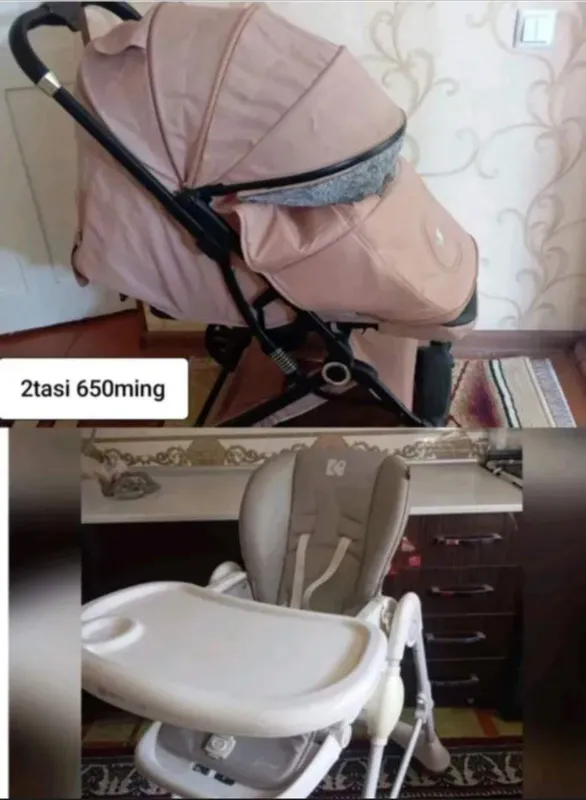 kolyaska va stol stul ideal holatda 1 kolyaska va stol stul ideal holatda 1