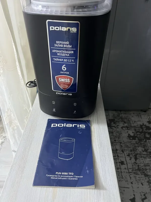 Увлажнитель воздуха Polaris PUH 6080чёрный. 4