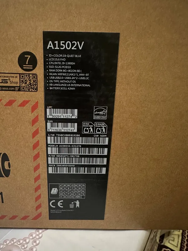 ASUS VivoBook 15 i9 / 16GB / 512GB — фото 1