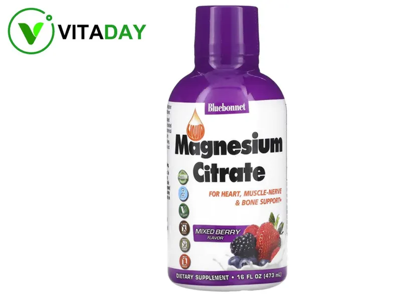 Bluebonnet Magnesium Citrate магний цитрат магния magniy
