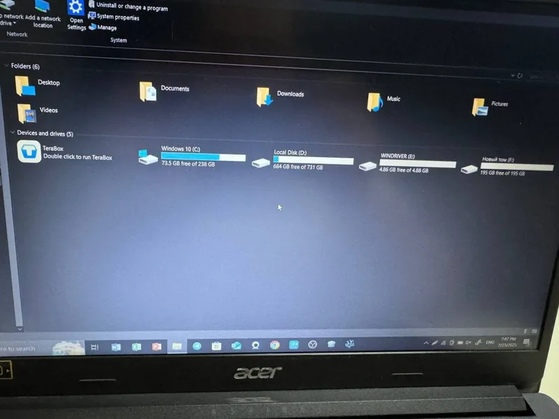 Acer Aspire 3 (Intel-i5, 1TB HDD+256GB SDD, 8GB RAM) — фото 4