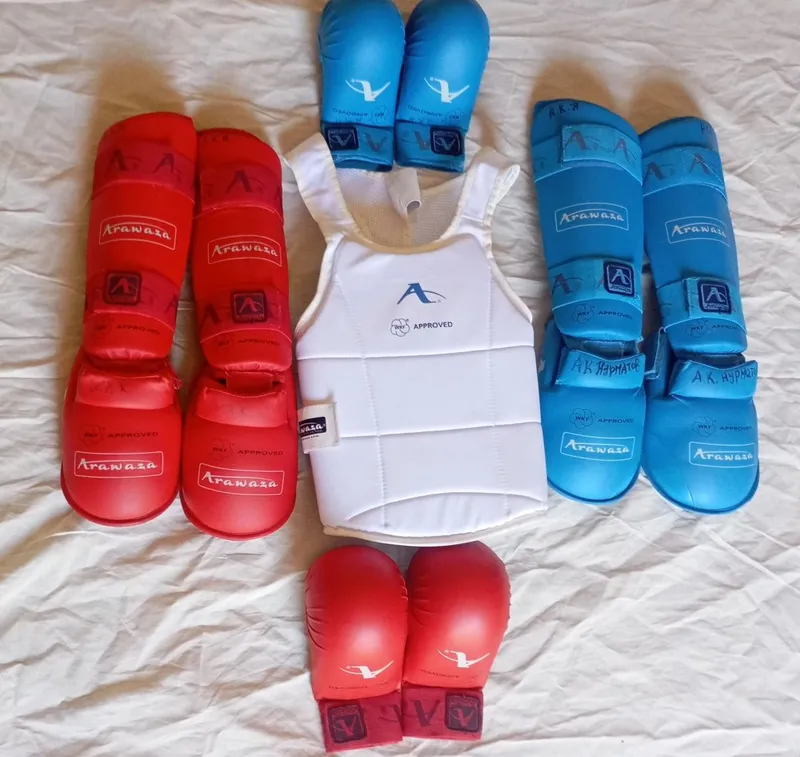 Original Arawaza WKF karate himoya vositalari (M/L/S) 6 Original Arawaza WKF karate himoya vositalari (M/L/S) 6