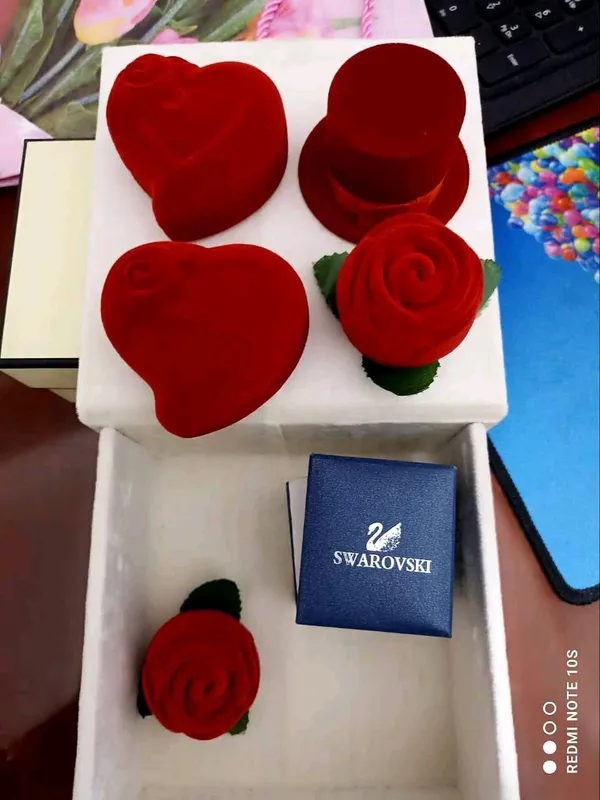 Swarovski va boshqa taqinchoqlar uchun futlyar-qutichalar 6