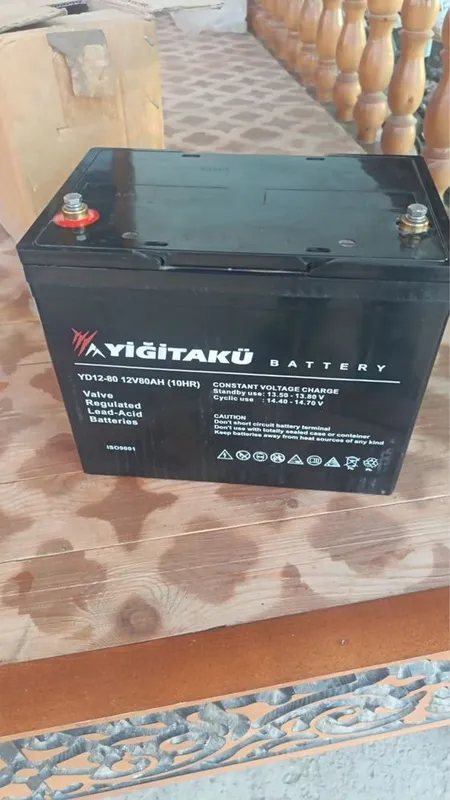 Продается Аккумляторы Yigitaku 12V 80AH Новые с гарантией. — фото 2