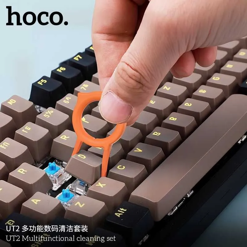 Hoco UT2 10-в-1 многофункциональный набор для очистки электроники — фото 1