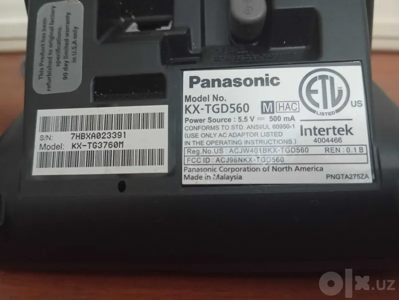 2 tasi 1 da. PANASONIC sotiladi: bitta telefon raqamiga ikkita trubka. 7 2 tasi 1 da. PANASONIC sotiladi: bitta telefon raqamiga ikkita trubka. 7